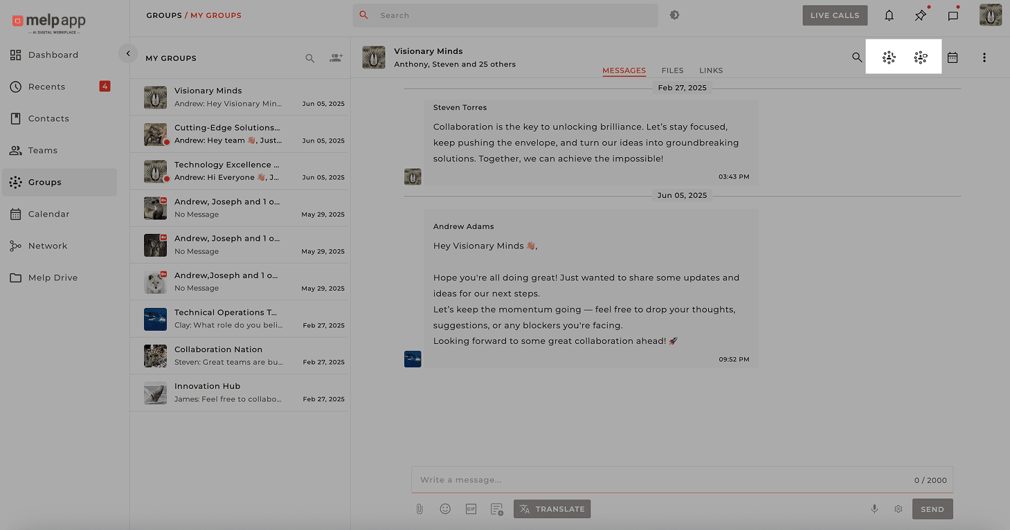 Group voice video call