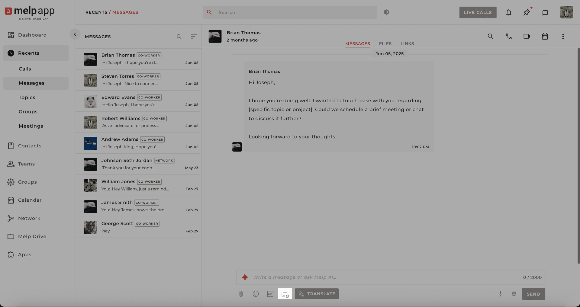 Write and share icon