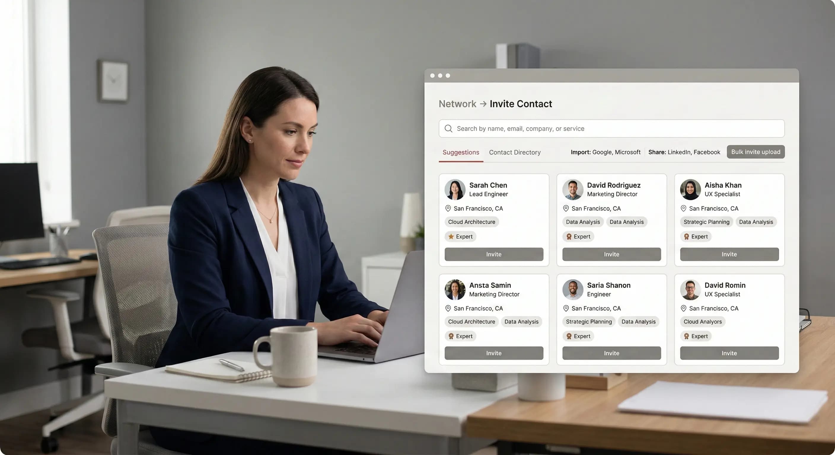 Discover & Connect with Verified Professionals