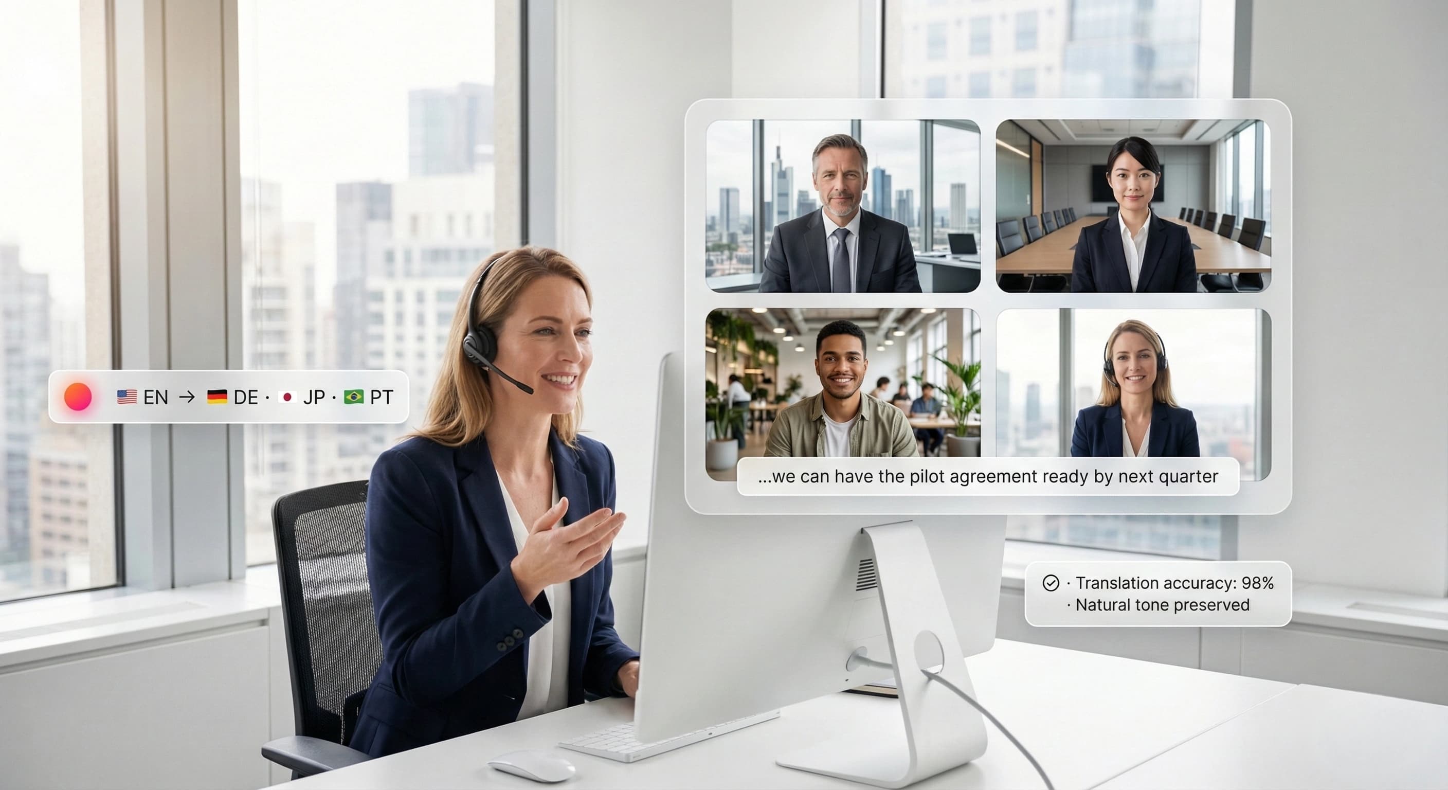 Sell in Any Language with Real-Time Translation