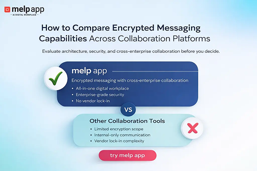 How to Compare Encrypted Messaging Capabilities Across Collaboration Platforms