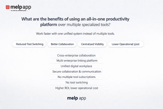 What Are the Benefits of Using an All-in-One Productivity Platform Over Multiple Specialized Tools?