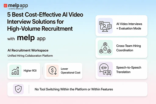 5 Best Cost-Effective AI Video Interview Solutions for High-Volume Recruitment